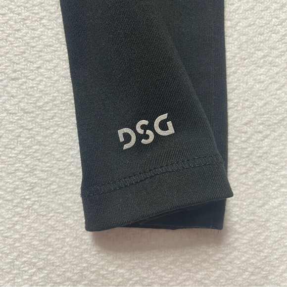 DSG Black Athletic Jacket Rainbow Zipper Girl’s Size Small (8-9) - Picture 8 of 10